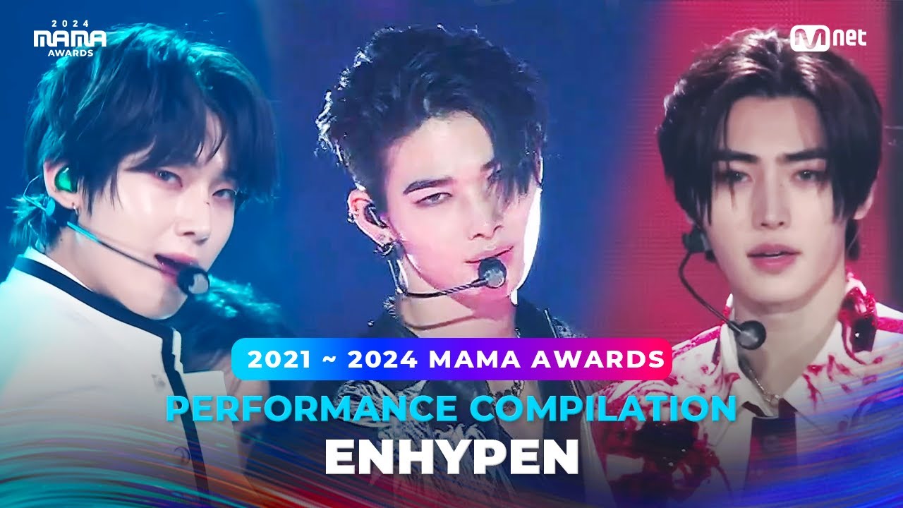 [#2024MAMA] PERFORMANCE COMPILATION | ENHYPEN (수상자 역대 마마 무대 모아보기)