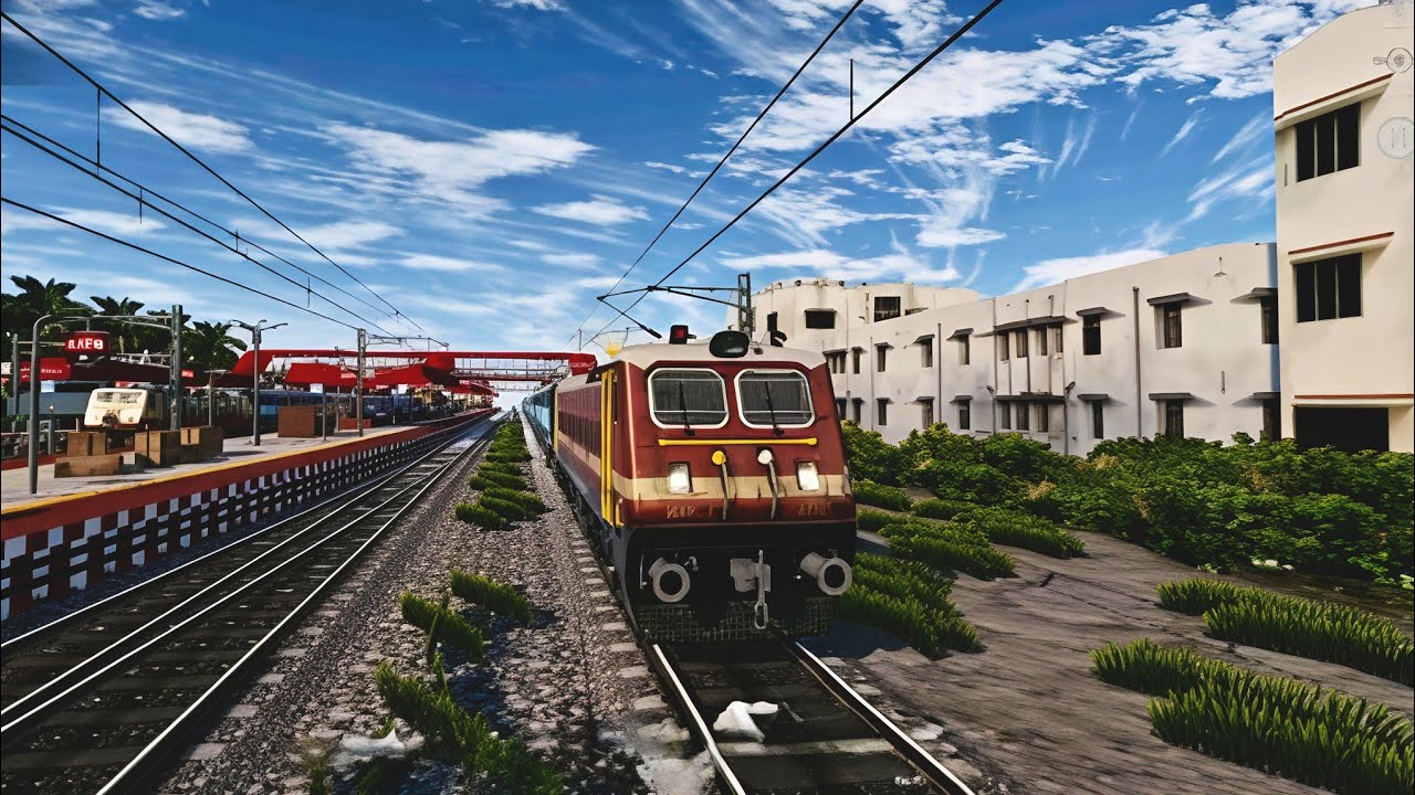 Patna To New Delhi | Indian railway journey in New Episode Challenge train simulator 