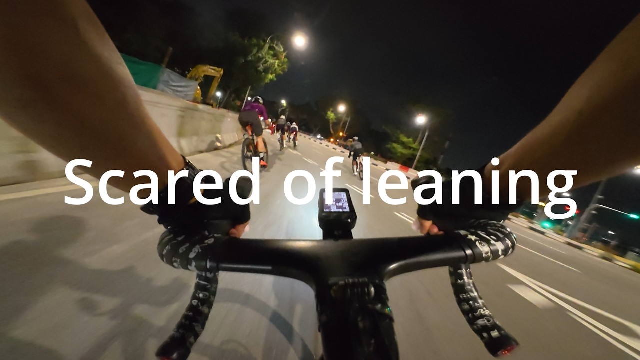 Scared of leaning | Thursday CCP #cycling #cyclinglifestyle #fastcycling #canyon #dji