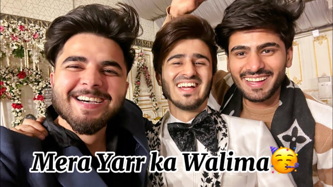 Talha Malik ka walima enjoy 🥳❤️