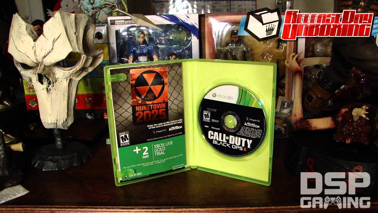 Release Day Unboxing 11-13-12: Call of Duty Black Ops 2