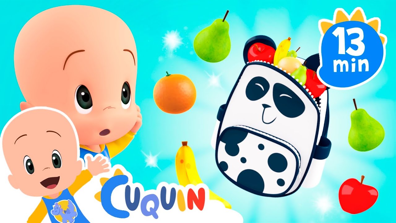 Fruits of many colors - Kids Songs and Educational Cuquin videos