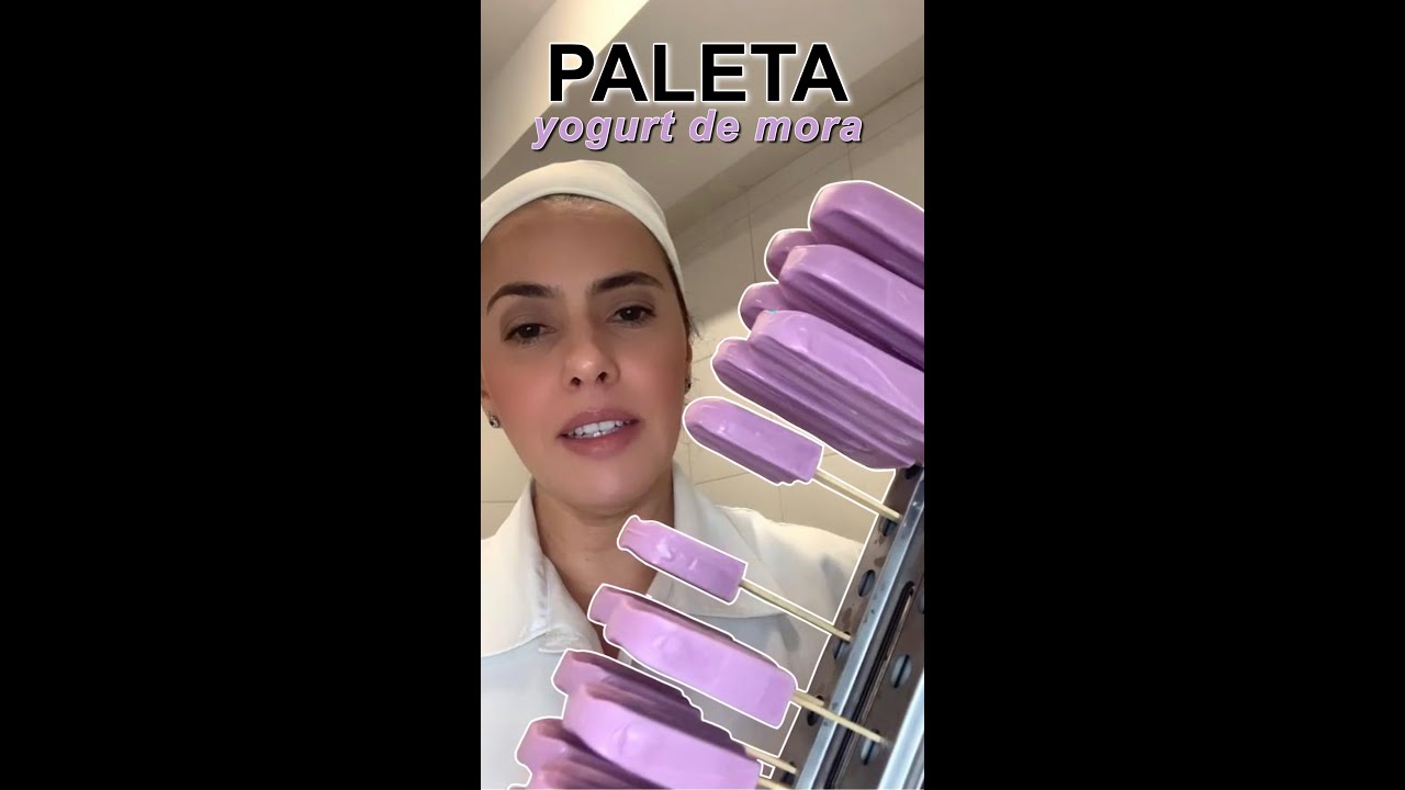 ¿Cómo hacer una buena Paleta de Yogurt? (IGTV)