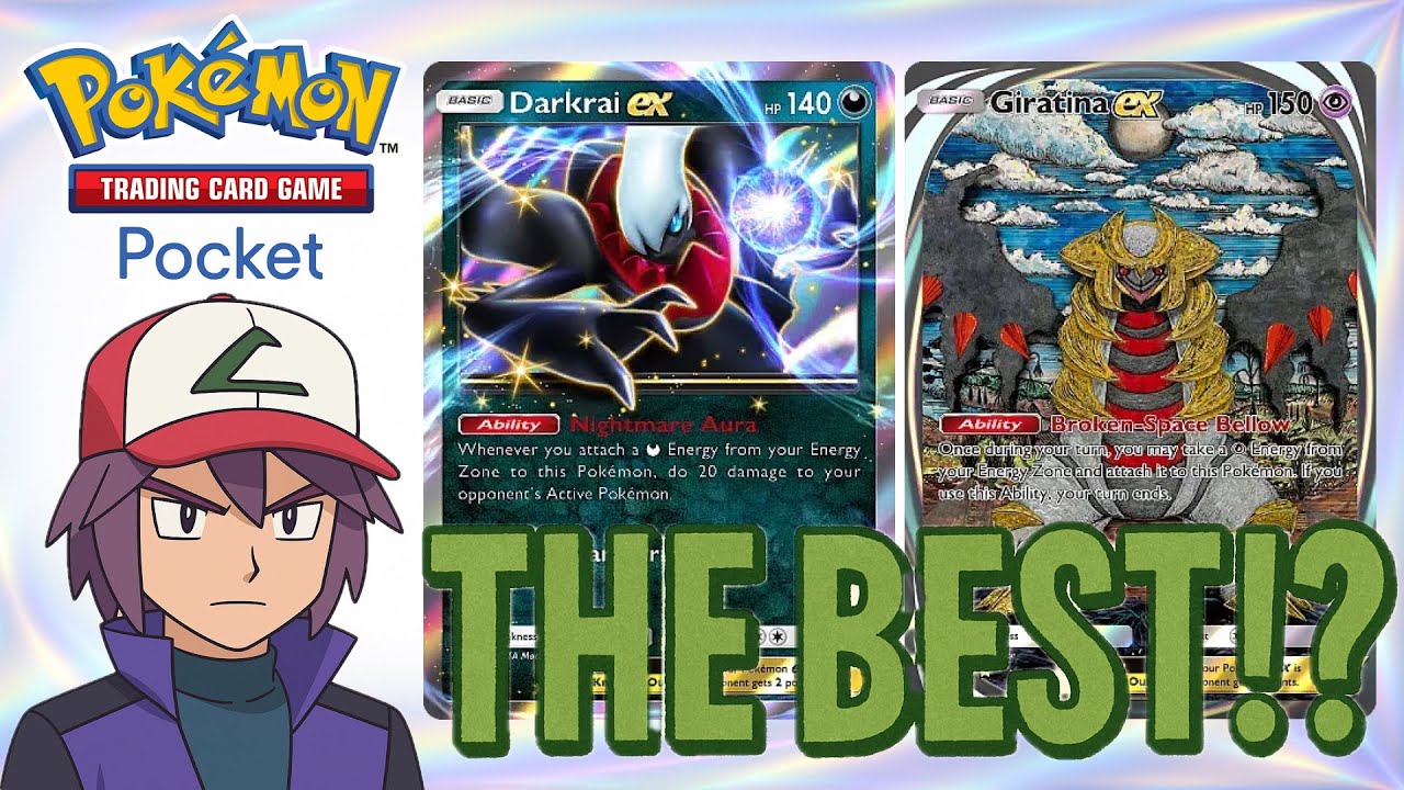 (THE BEST!?) Is Darkrai ex & Giratina ex STILL the Best Deck? Pokémon TCG Pocket Ranked Battles