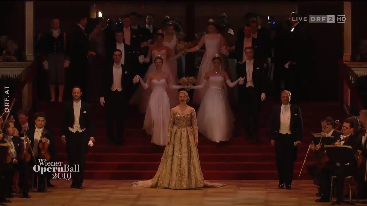 Opernball 2019 - Einzug der Debütanten