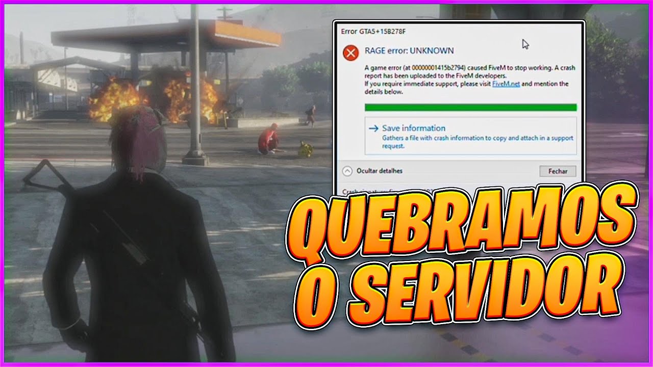 MAGIC MIKE QUEBROU O SERVIDOR