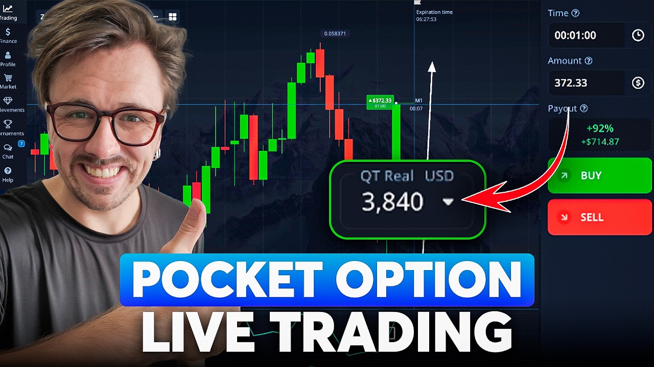 I Noticed Something Strange While Trading Pocket Option and It Surprised Me (Live Trading)