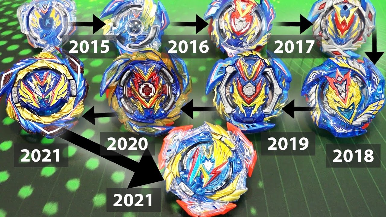 БИТВА В ХРОНОЛОГИИ ВАЛЬКИРИИ! | 2015-2021 Ultimate Valkyrie против всех эволюций Valkyrie | Beybl...