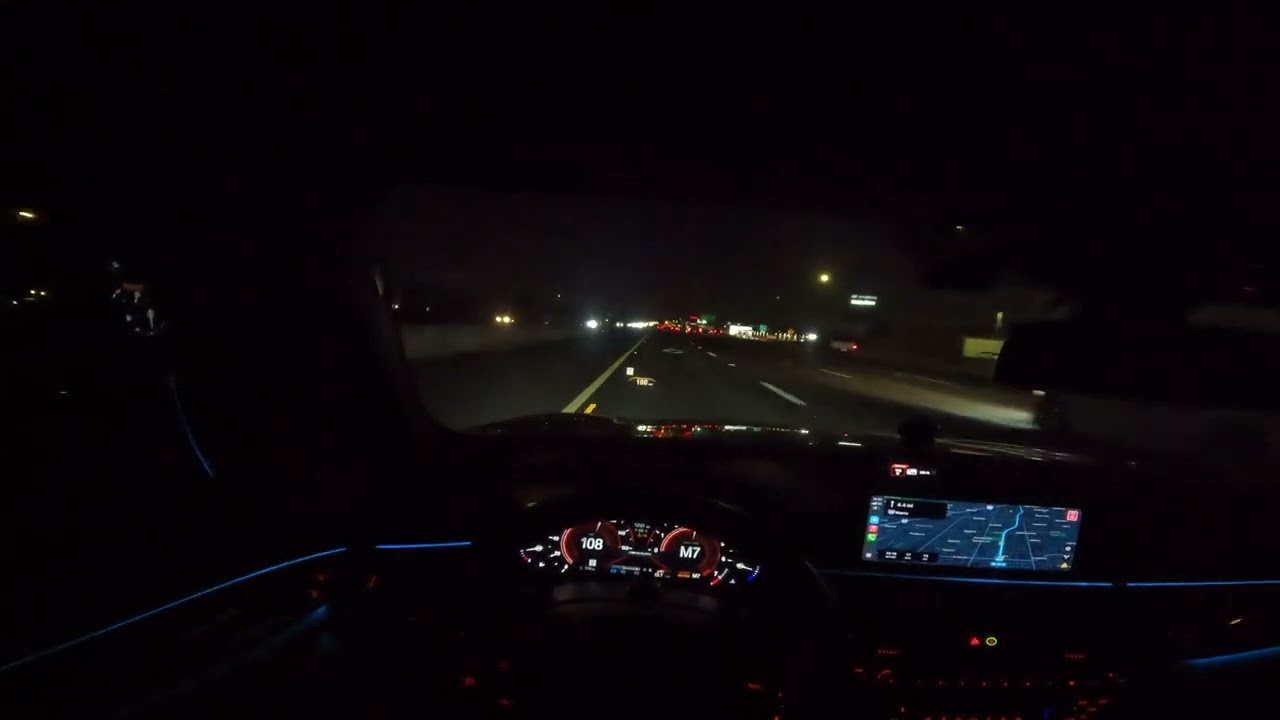 M550 Outruns Highway Patrol at 2AM (160MPH)