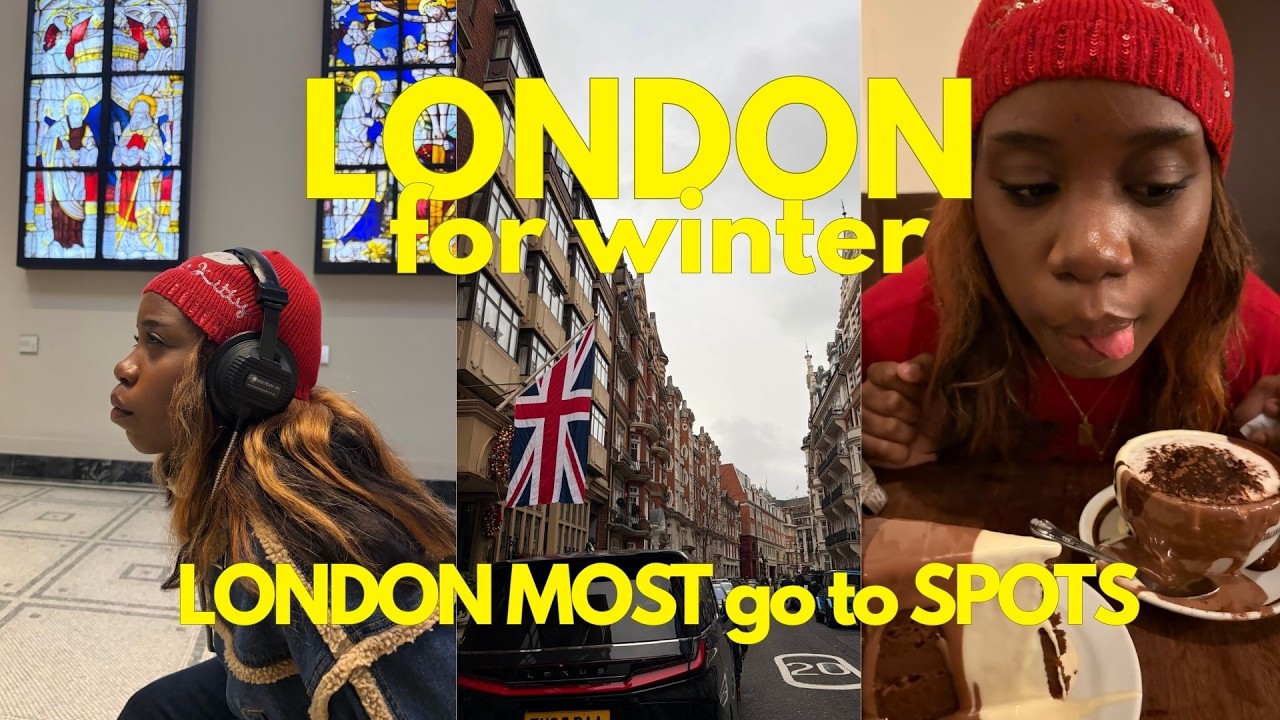 les meilleurs spots de LONDRES *vlog* (musée, restaurants, shoppings....)
