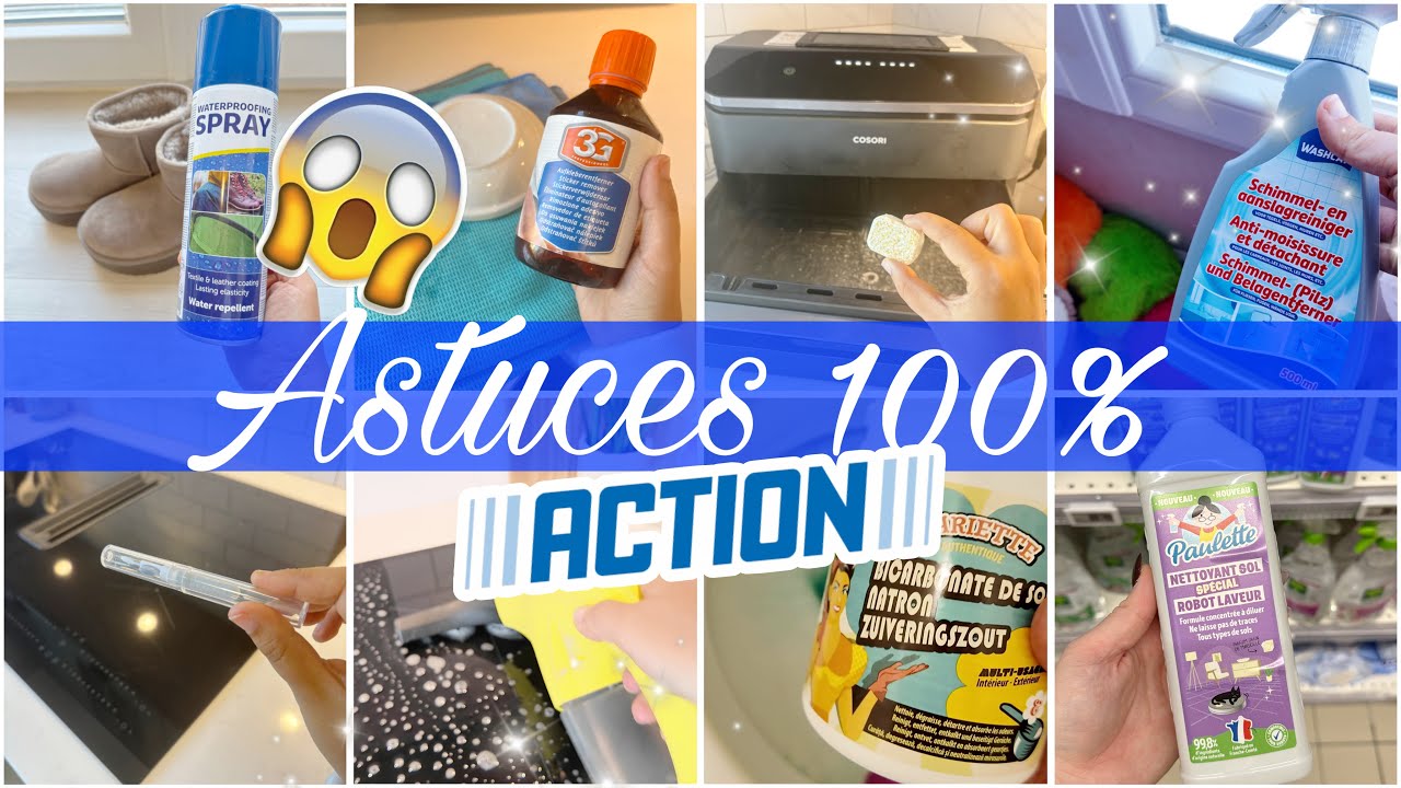 7 ASTUCES 100% ASTUCES // ASTUCES ACTION DU QUOTIDIEN ✅