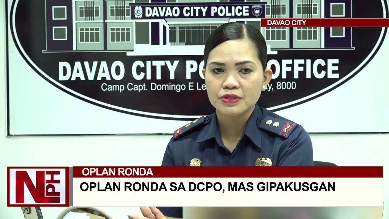 OPLAN RONDA SA DCPO, MAS GIPAKUSGAN