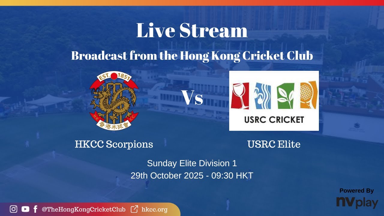 HKCC Scorpions vs USRC Elite - 20251029