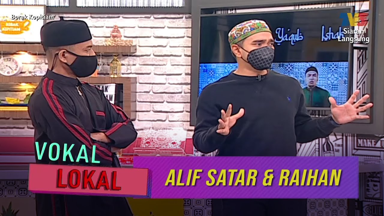 Vokal Lokal: Alif Satar & Raihan | Borak Kopitiam (10 April 2022)