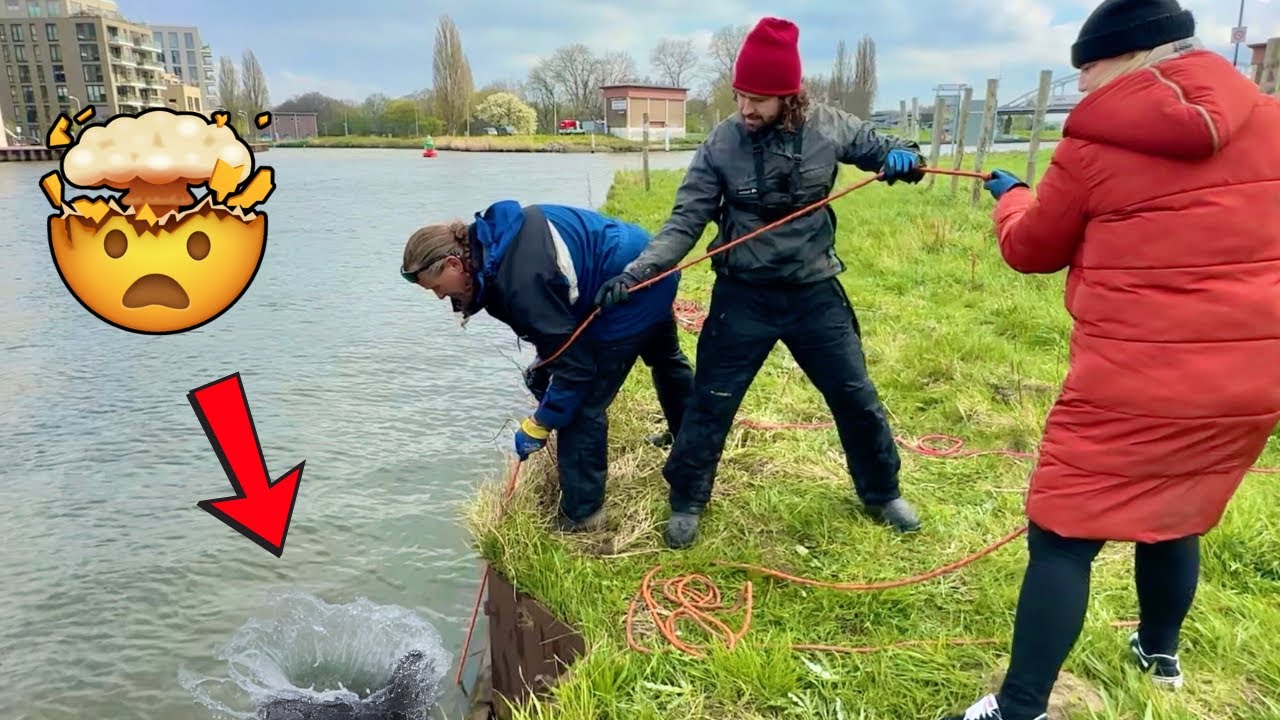 Pesca Magnética Buscando el Escondite Secreto de Armas en Ámsterdam
