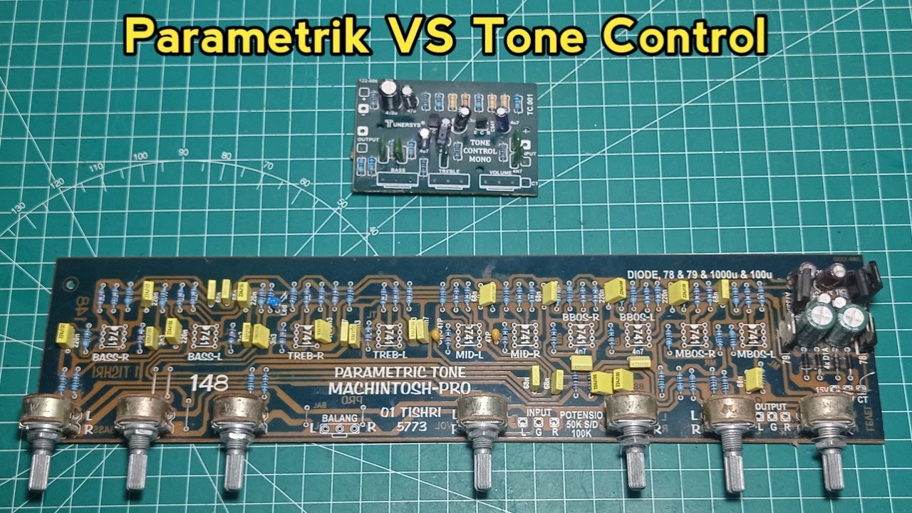 DIFFERENCE BETWEEN PARAMETRIC AND TONE CONTROL