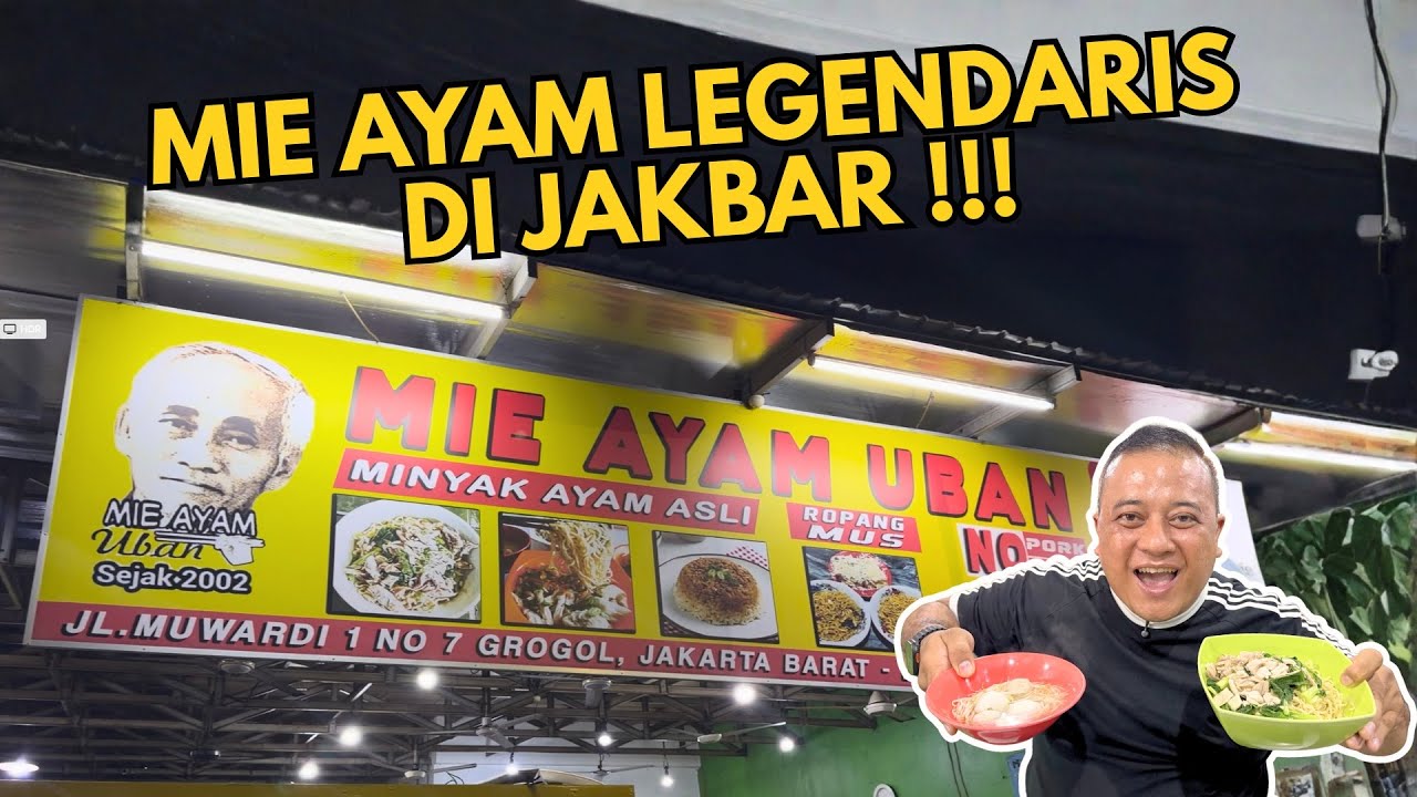 Mie ayam uban -grogol jakbar