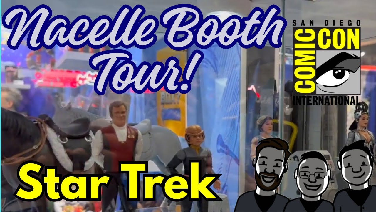 Star Trek! Nacelle Booth tour with Brian Volk-Weiss! 2025 SDCC