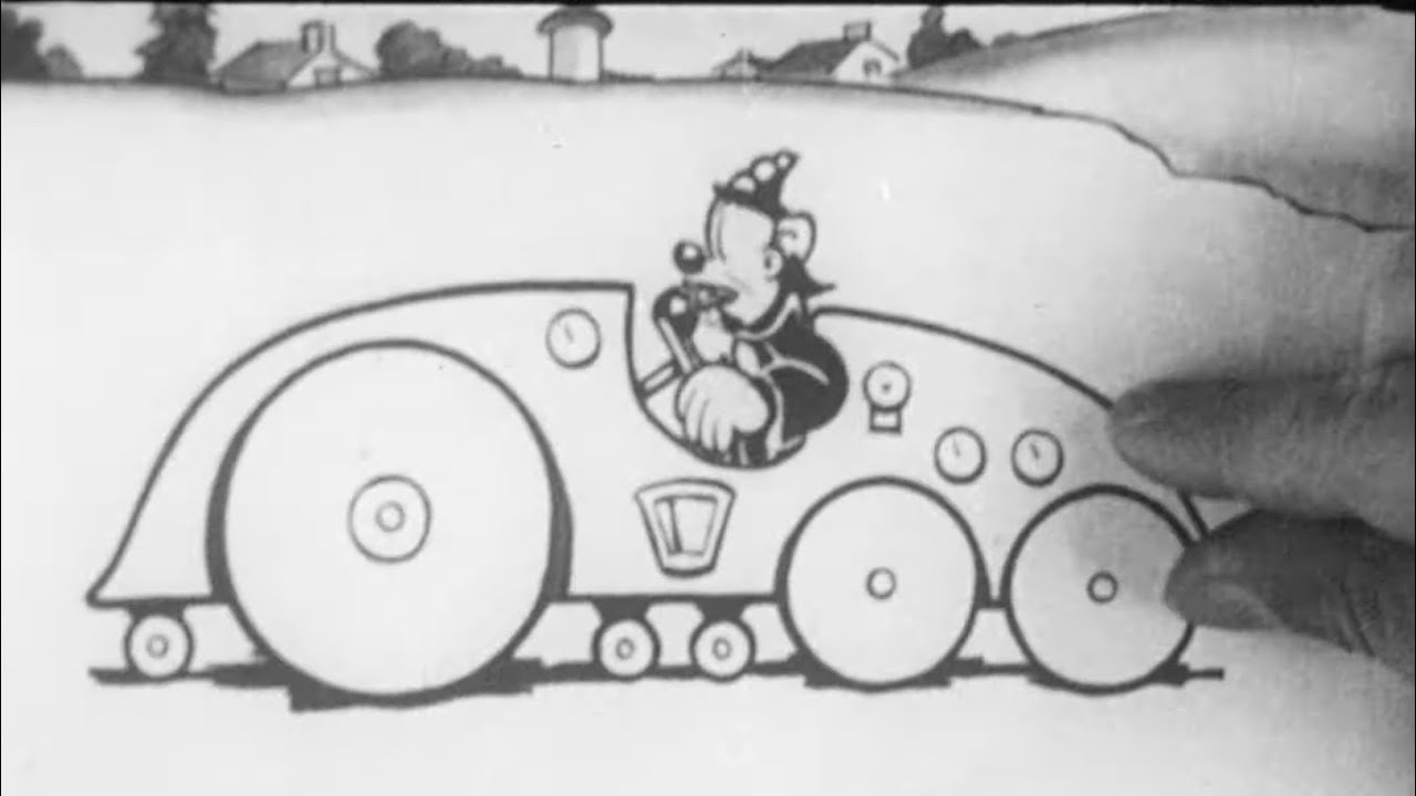 Koko Beats Time | 1929 | Inkwell Imps | Koko the Clown | Max Fleischer Studios Cartoon