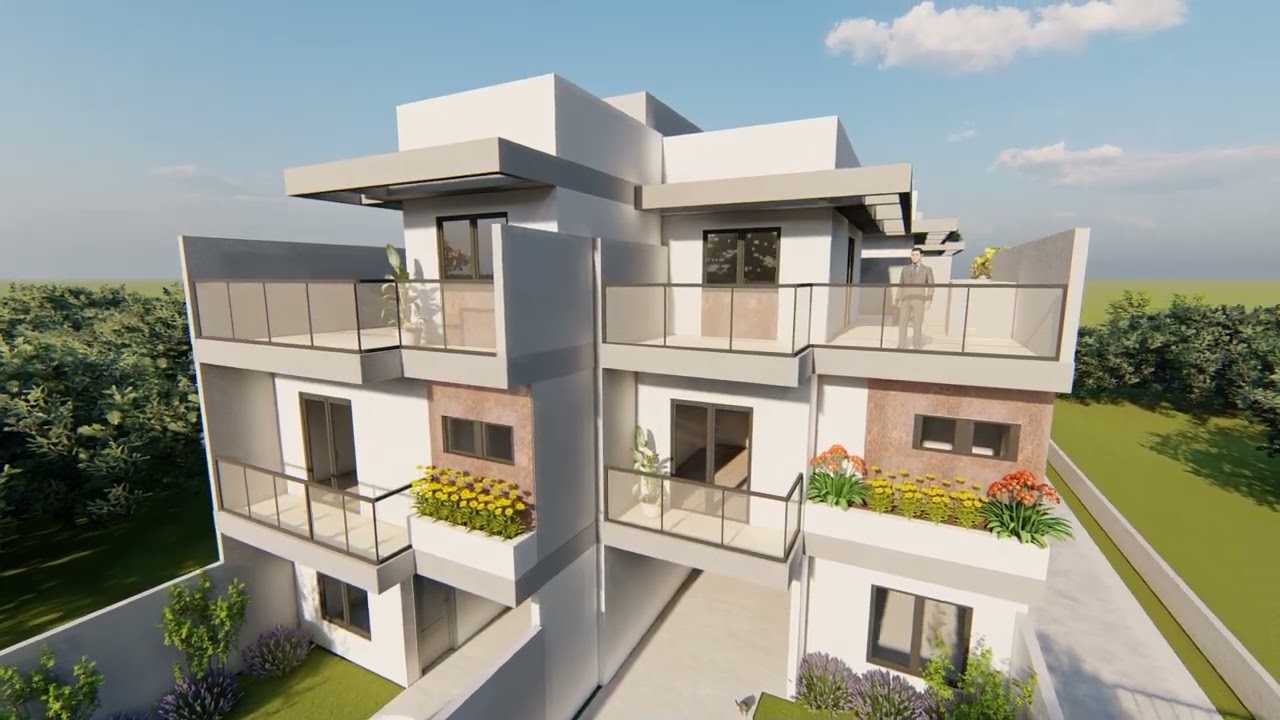 Condomínio residencial moderno Olivetto II