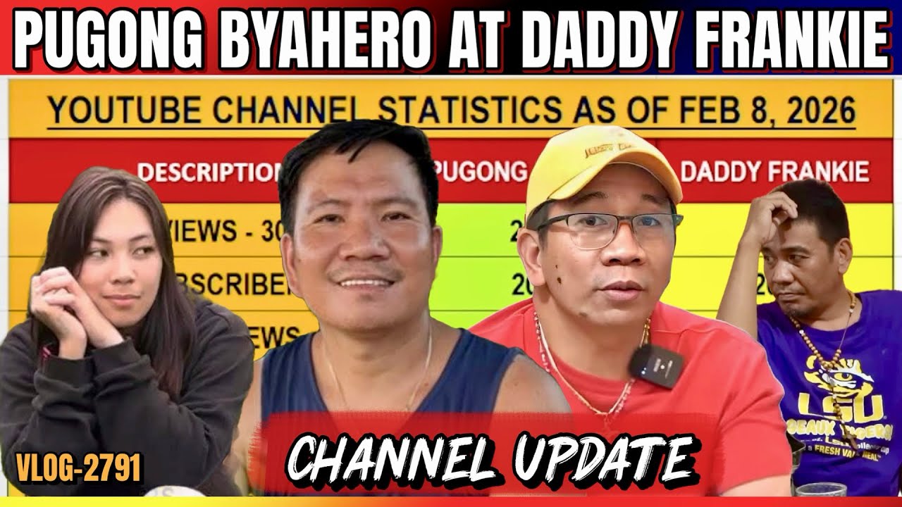 UPDATE SA CHANNEL NI PUGONG BYAHERO AT DADDY FRANKIE, ANG LAKAS | ALAMIN KUNG SINO ANG NANGUNGUNA!