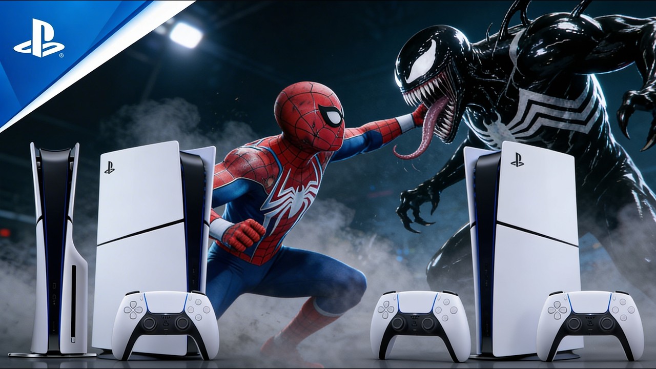 PS5 SLIM 825gb JOGANDO Marvel Spider-Man 2 em 2k 60 FPS - Pela PrimeiraVez