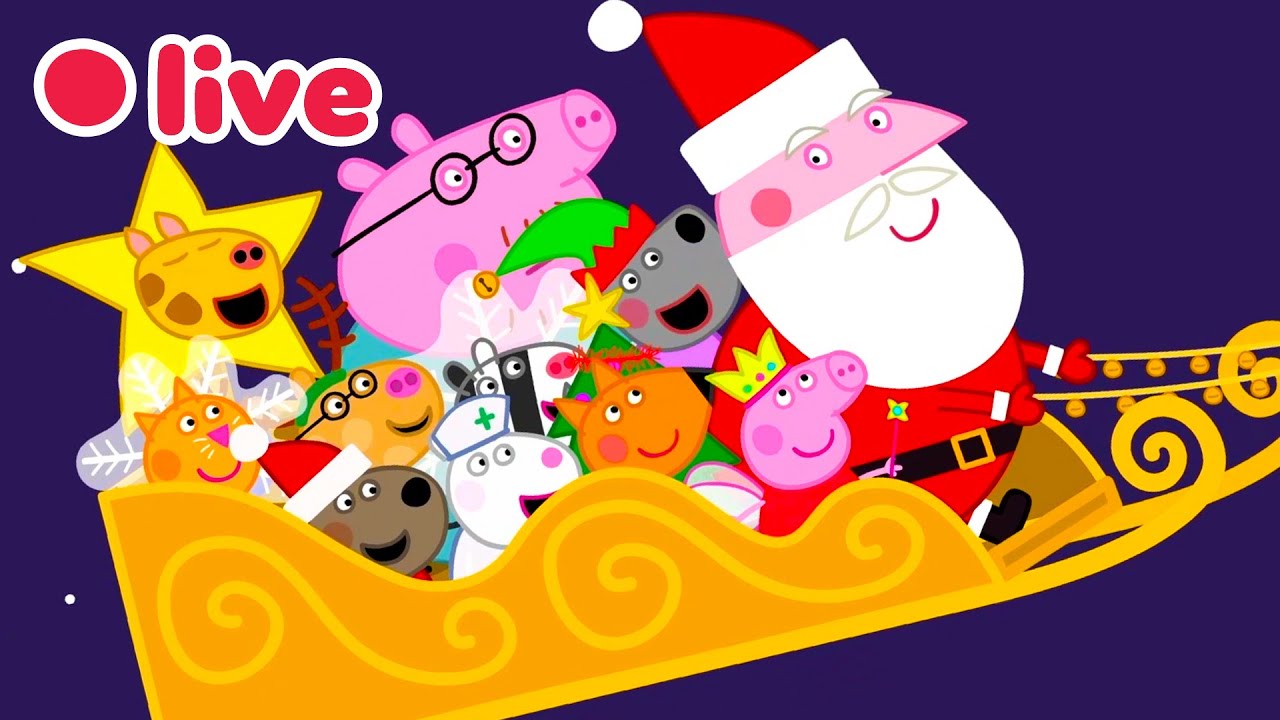 🔴 LIVE Peppa Pig 🎄 Weihnachtsfolgen! ❄️ Winterspaß | Peppa Pig Deutsch