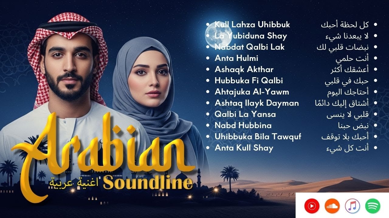 Romantic Arabic Music Playlist 🌹 Lagu Cinta Arab Lembut & Menyentuh Hati