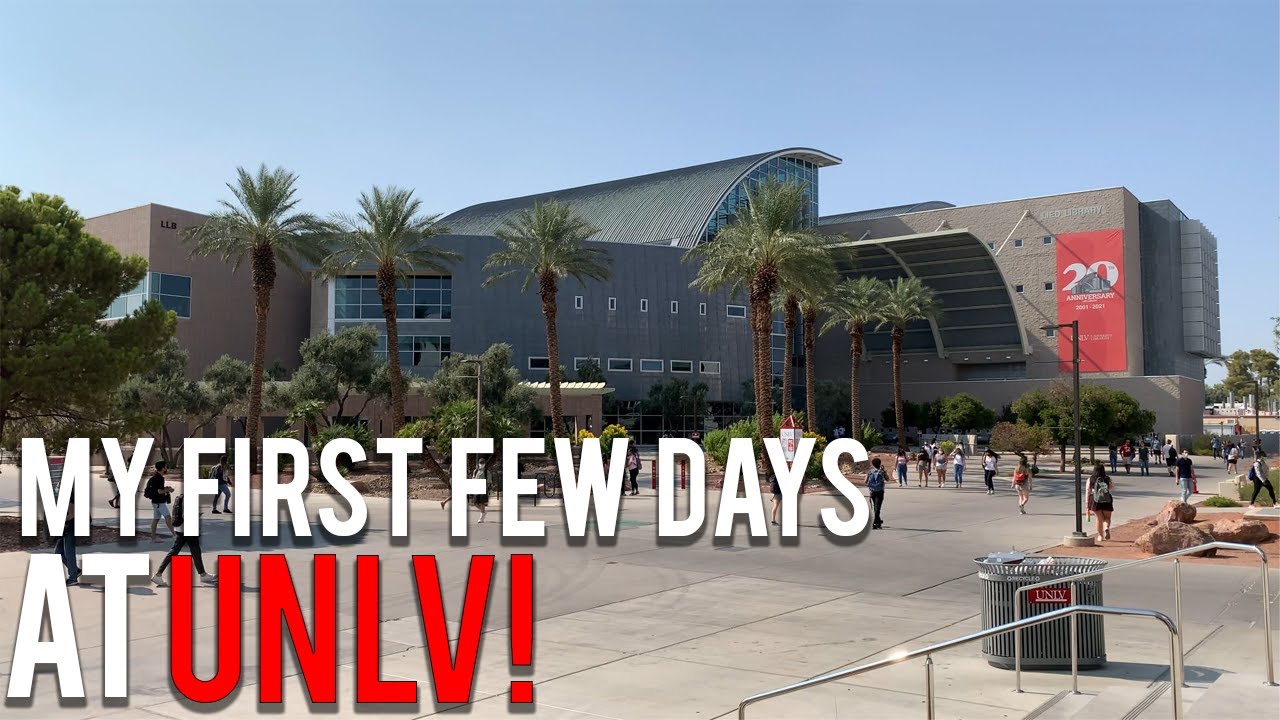 MY FIRST FEW DAYS AT UNLV (vlog)