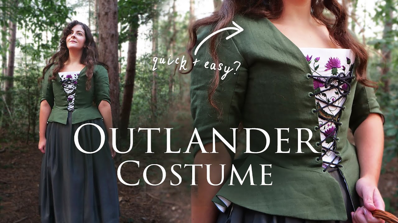Making an Outlander 18th Century Inspired Costume (but not travelling back in time)