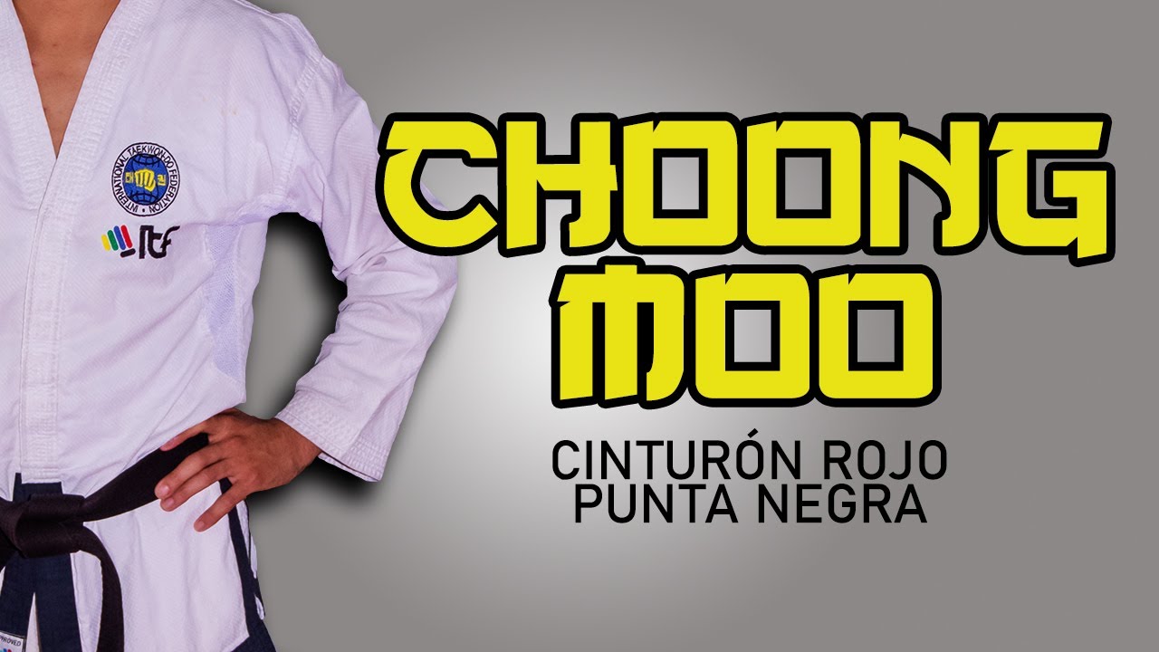 FORMA (TUL) CHOONG MOO - Cinto rojo punta negra. TaeKwon-Do ITF (ESC. ATRA SUR)