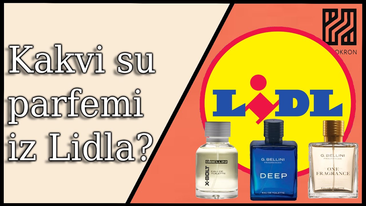 Lidl parfemi - kakvi su parfemi iz Lidla? (Deep, X-Bolt i One Fragrance) + poklanjanje parfema!
