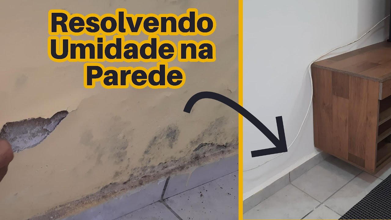Umidade na parede. Resolvendo umidade que sobe na parede de forma definitiva. #umidade #construção