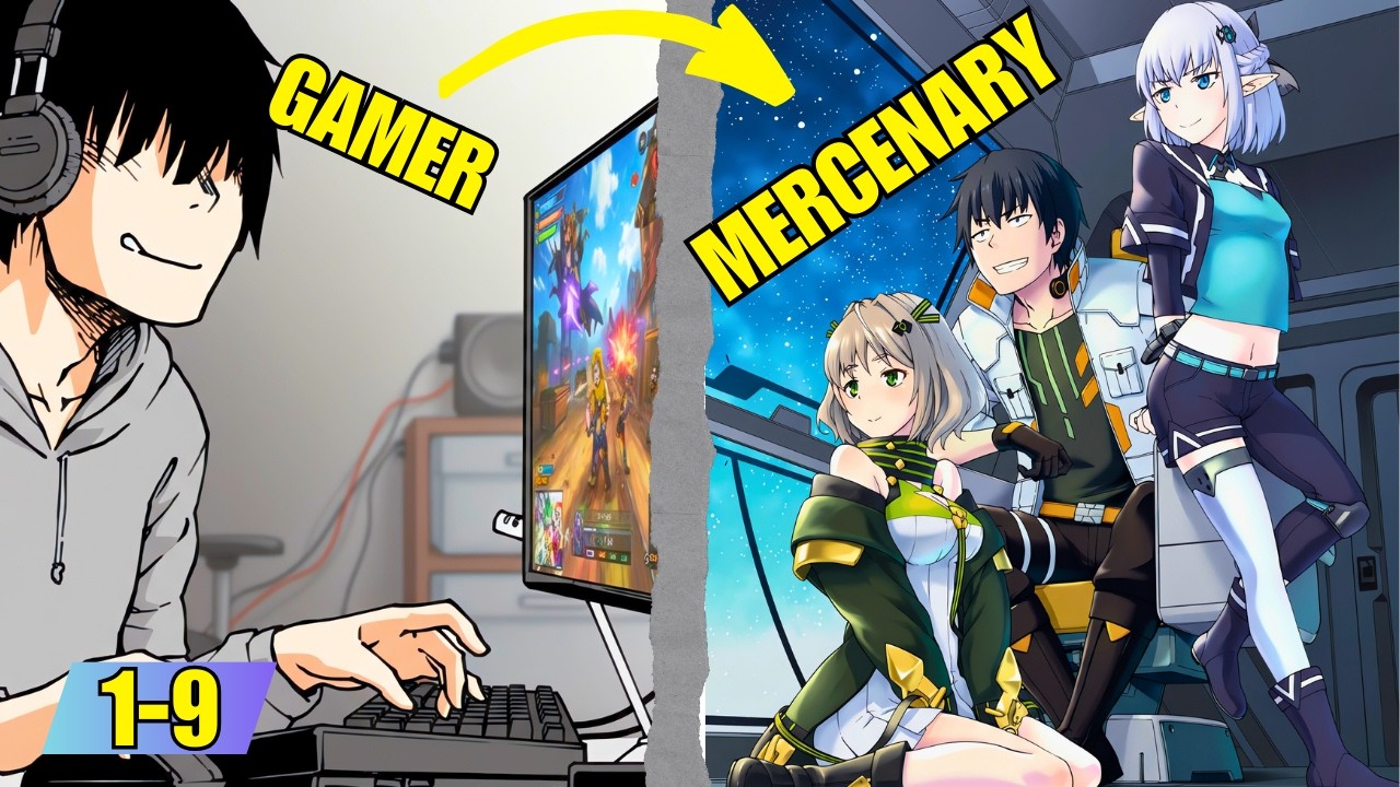 ISEKAI Gamer Builds Harem on OP Spaceship! - Manga Recap [1-9]