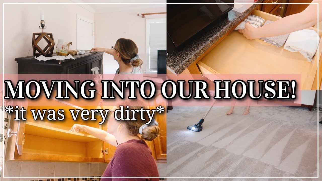 NEW HOUSE! MOVE IN, UNPACK & CLEAN WITH ME 2021