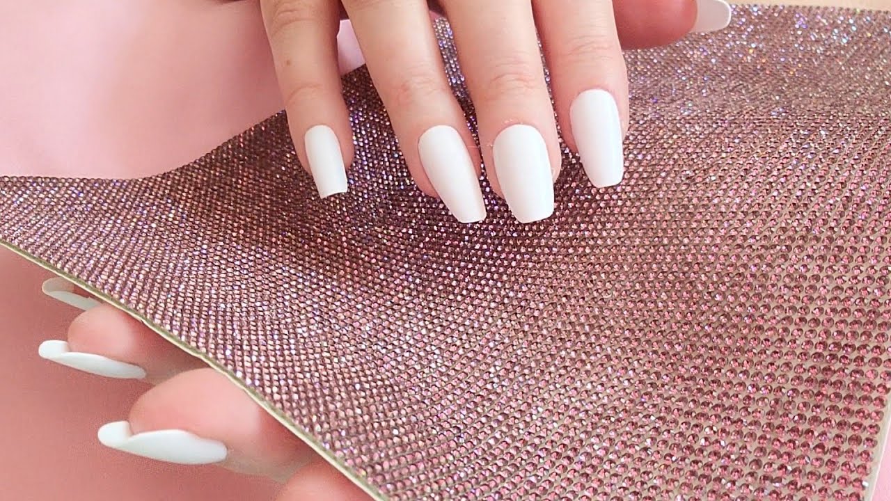 ASMR Aggressive Rhinestone Scratching-No Talking|Gritty Scratching