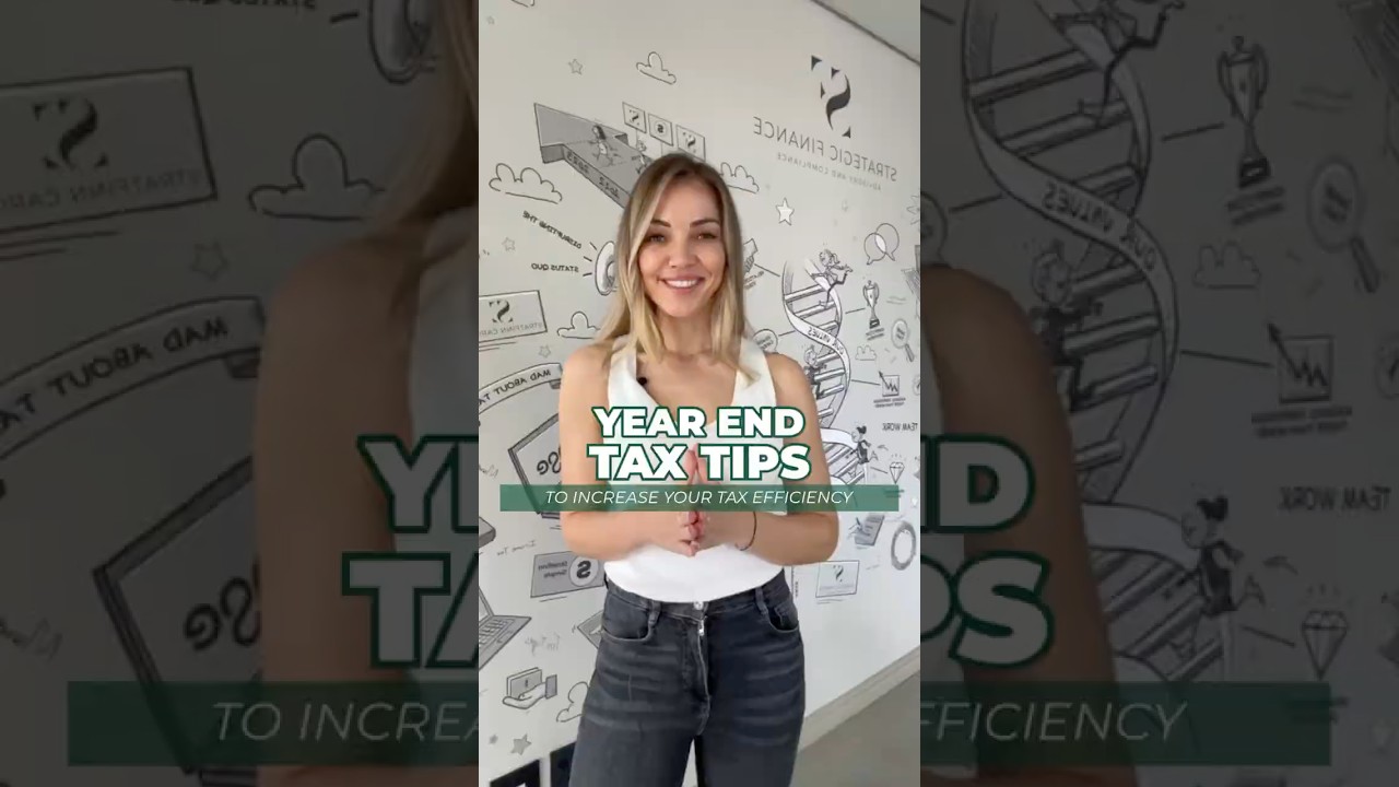 Year-End Tax Tips for Your Business! #TaxTips #YearEndPlanning #BusinessFinance #TaxEfficiency