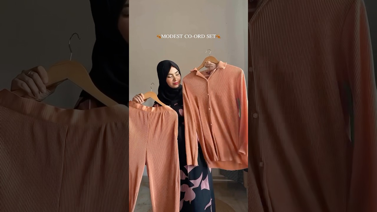 Modest co-ord set haul ‼️ affordable finds | hijab ootd #hijaboutfit
