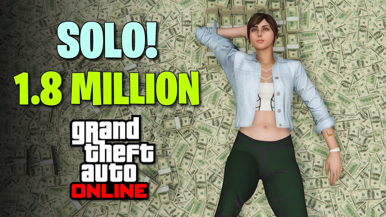 Как заработать 1,8 миллиона долларов в день в GTA Online &mdash; ЛЕГКО!