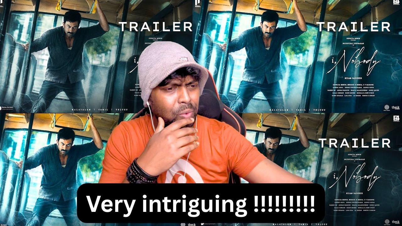 I,Nobody Trailer Reaction | Tamil & Malayalam | #prithvirajsukumaran #Parvathy | Mr Earphones