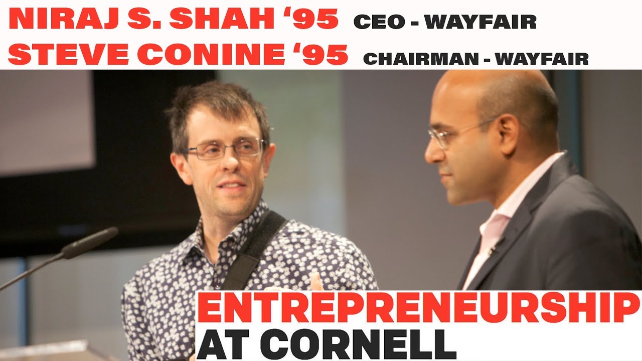 Niraj Shah '95 and Steve Conine '95 - Co Founders of Wayfair