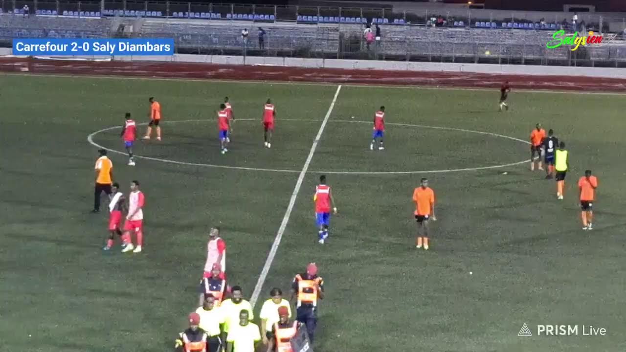2em mi-temps Carrefour vs Saly Diambar