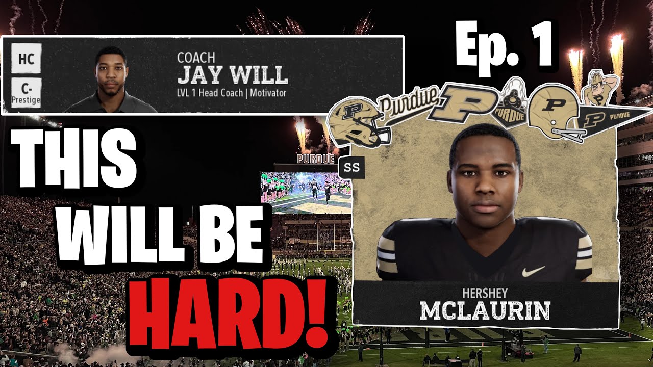 Building Purdue to GREATNESS | Purdue Dynasty Rebuild ep.1 CFB26