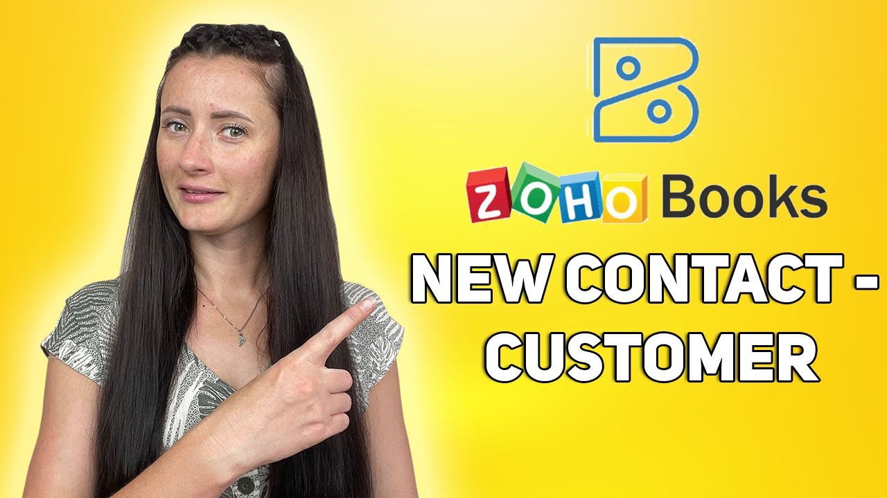 How to add new customer in Zoho Books?