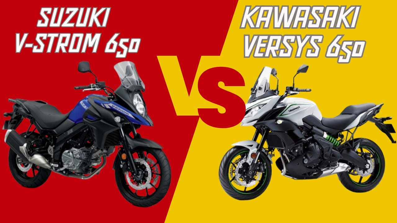 SUZUKI V-STROM 650 vs KAWASAKI VERSYS 650 - Cual es mejor?