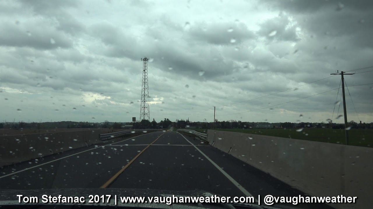 140 km/h Wind Gust October 15 2017 Storm Chase