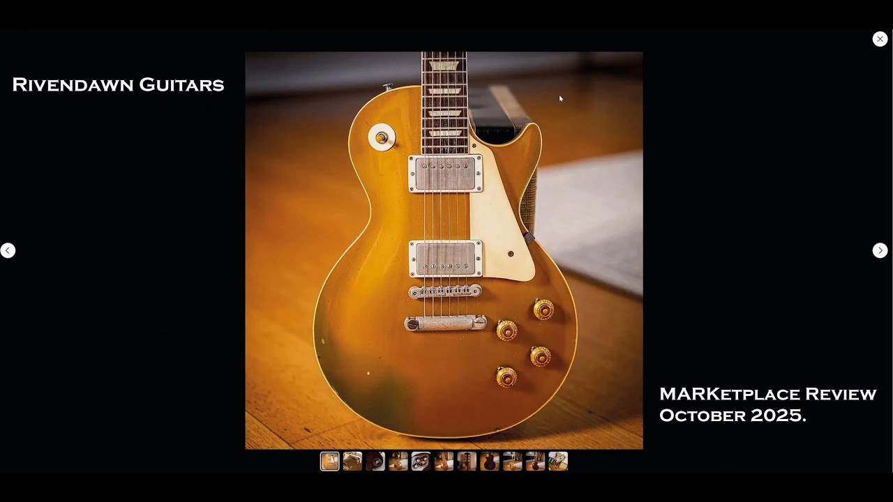 Rivendawn Guitars - UK Secondhand Guitar MARKetplace review - October 2025