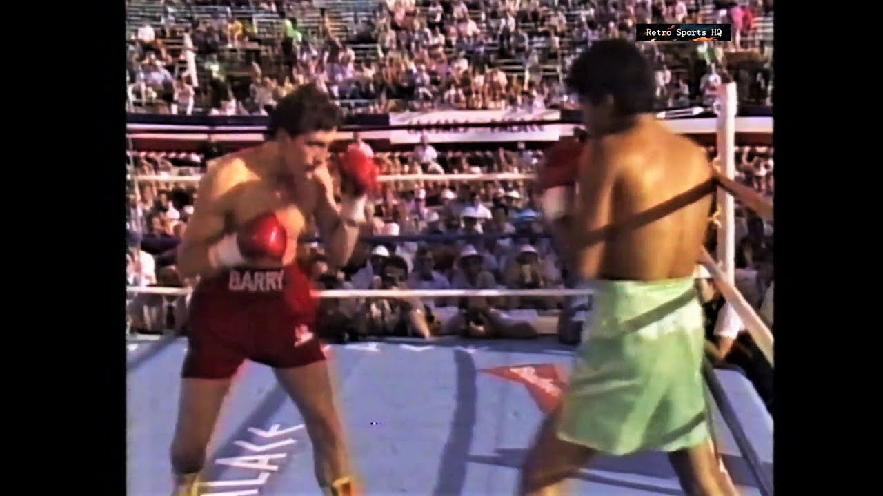 Barry McGuigan v Stevie Cruz 1986 Boxing