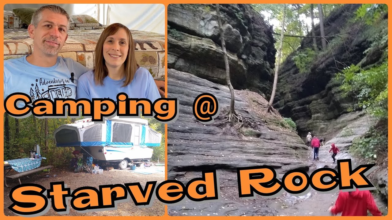 Starved Rock State Park, Pop Up Camping Campsite Review, Oglesby Illinois
