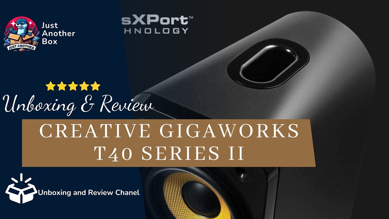 Creative GigaWorks T40 Series II – Premium 2.0 Lautsprecher im Test! 🎶💻